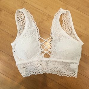 White Lace Bralette